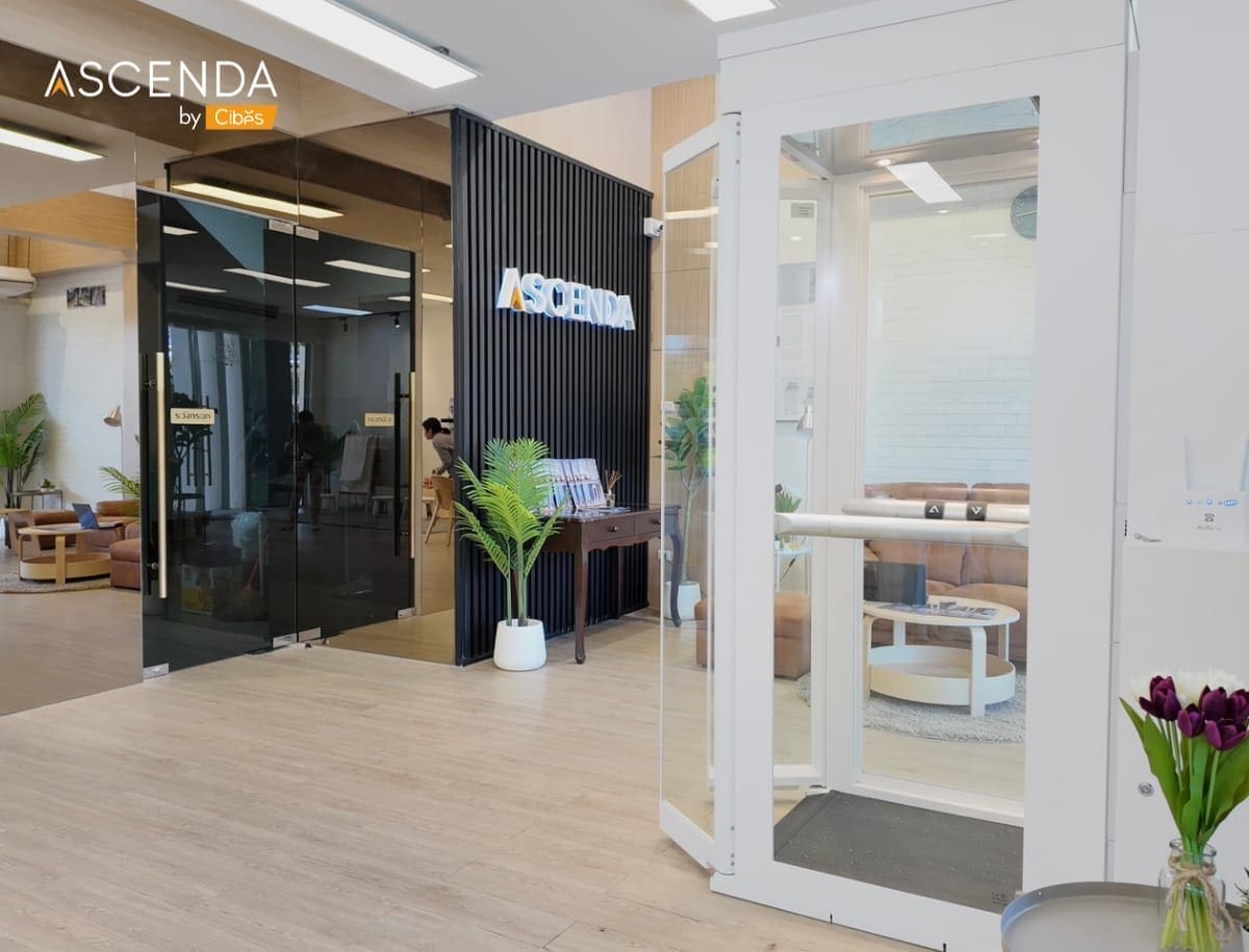 Ascenda Showroom BKK with Home Lift
