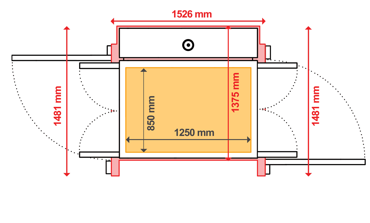 TECHNICAL SPECIFICATIONS Ascenda lift2 XL DOUBLE GATE