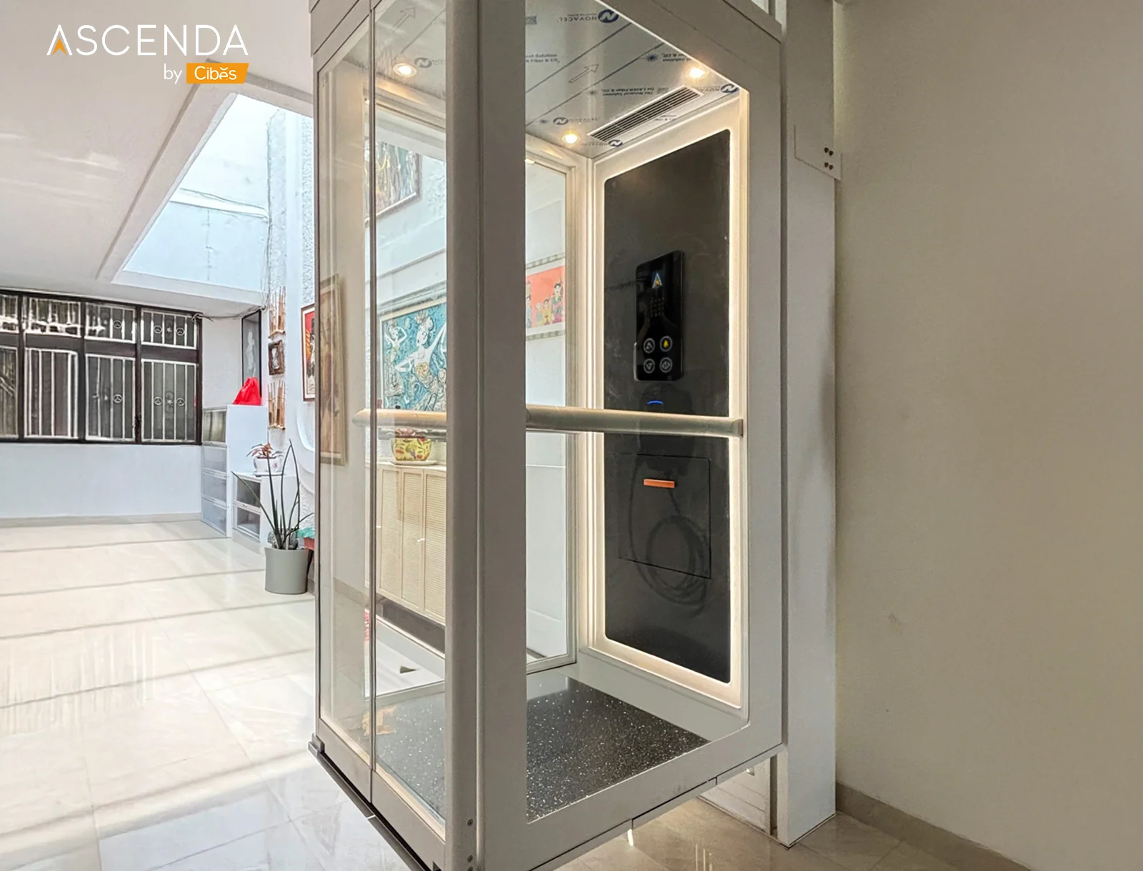 Ascenda Home Lift Private Home Elevator from Indonesia – Size L) (1)