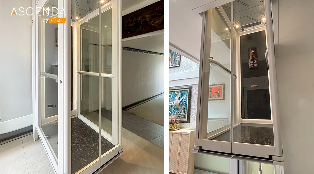 Ascenda Home Lift Private Home Elevator from Indonesia – Size L) (2)